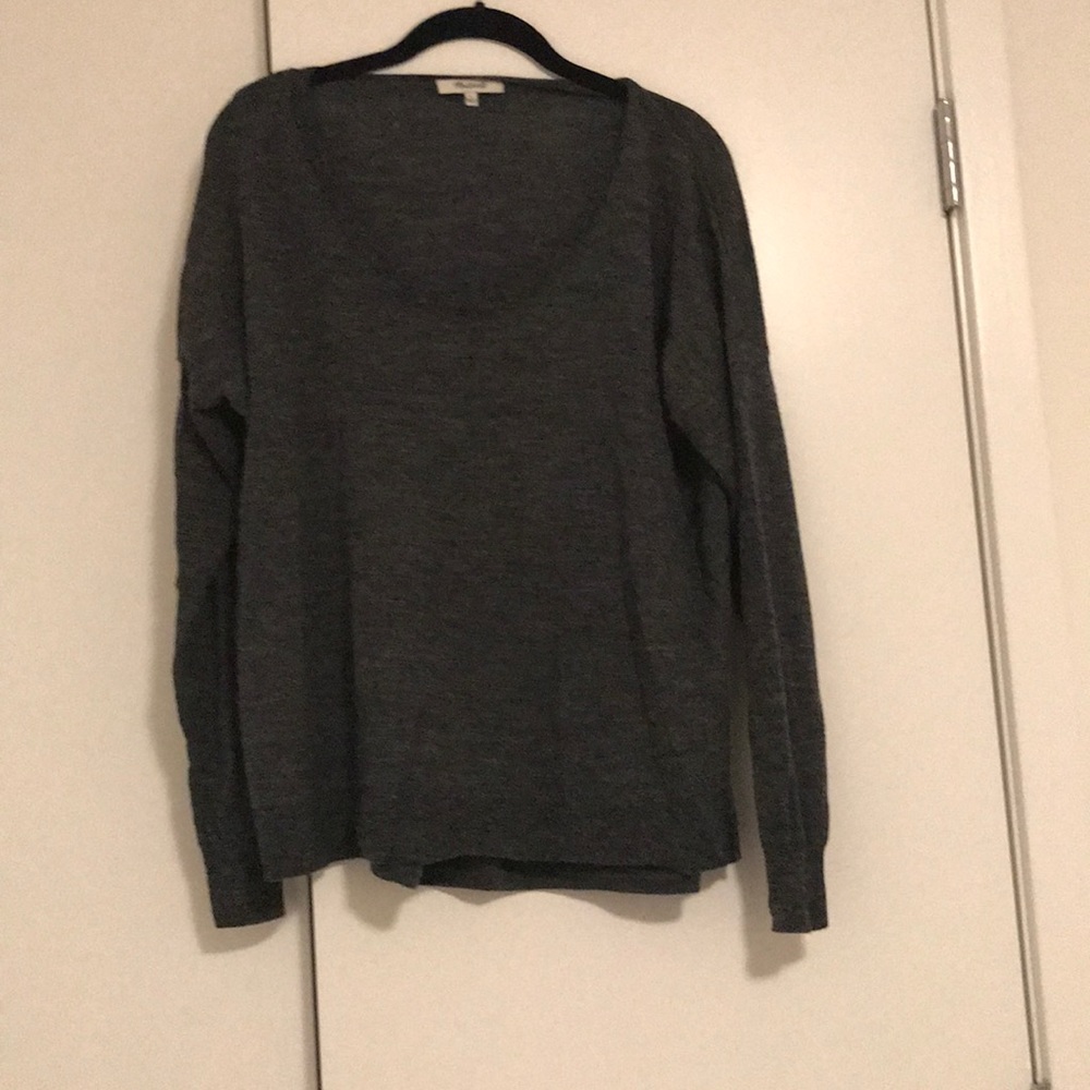 madewell gray sweater